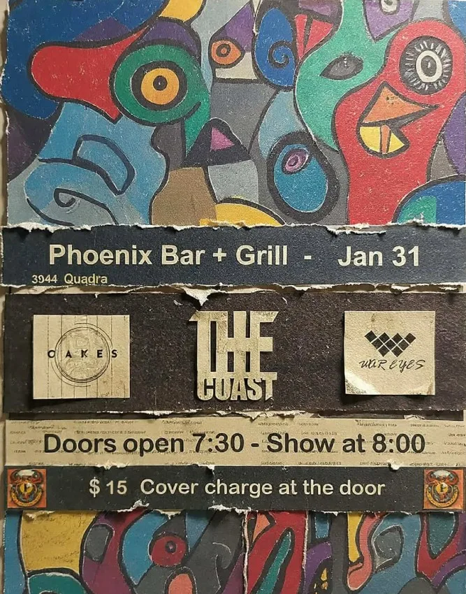 The Coast live at The Phoenix, January 31 2026