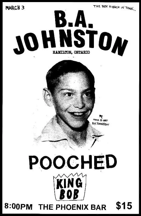 B.A. Johnston live at The Phoenix, March 3 2026