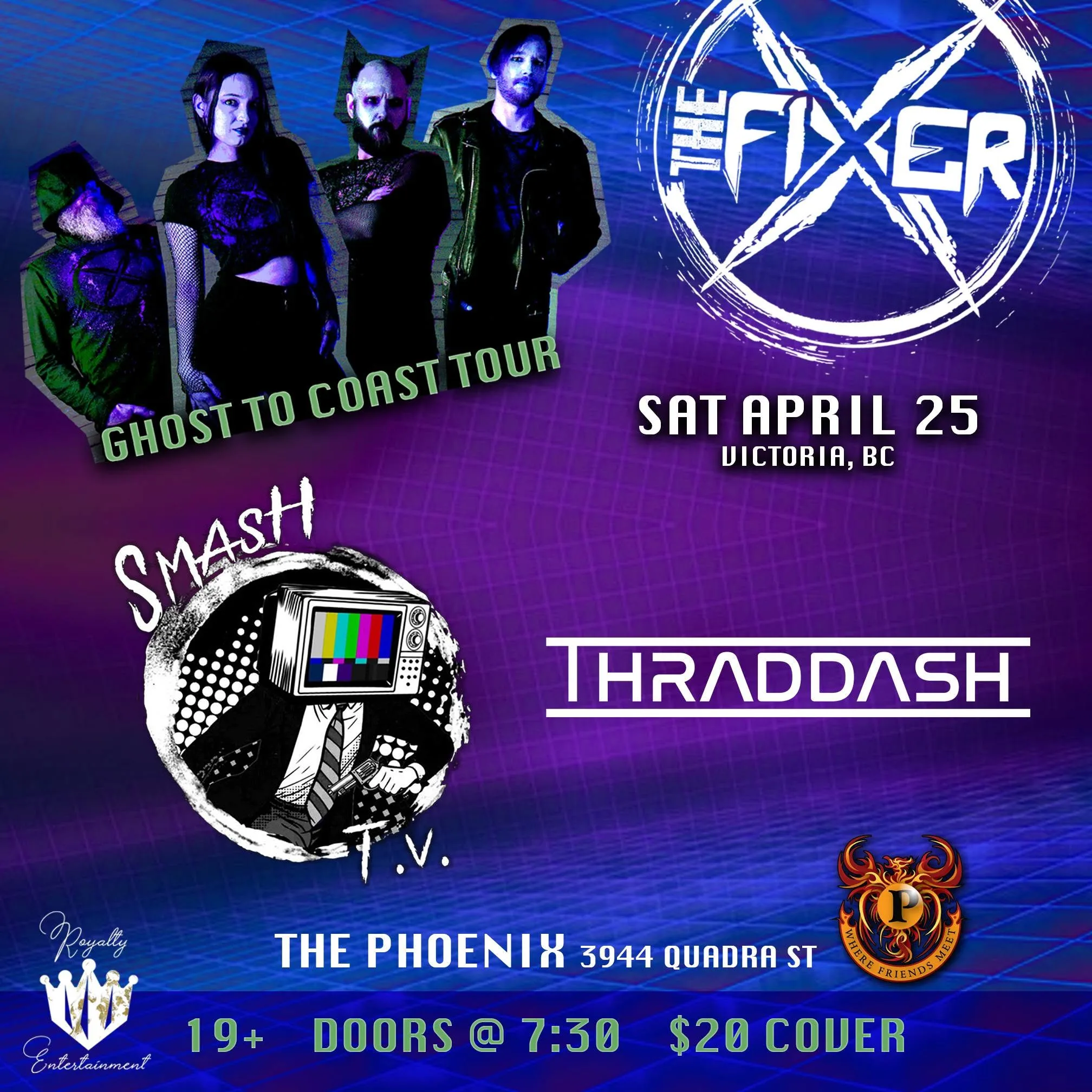The Fixer live at The Phoenix, April 25 2026