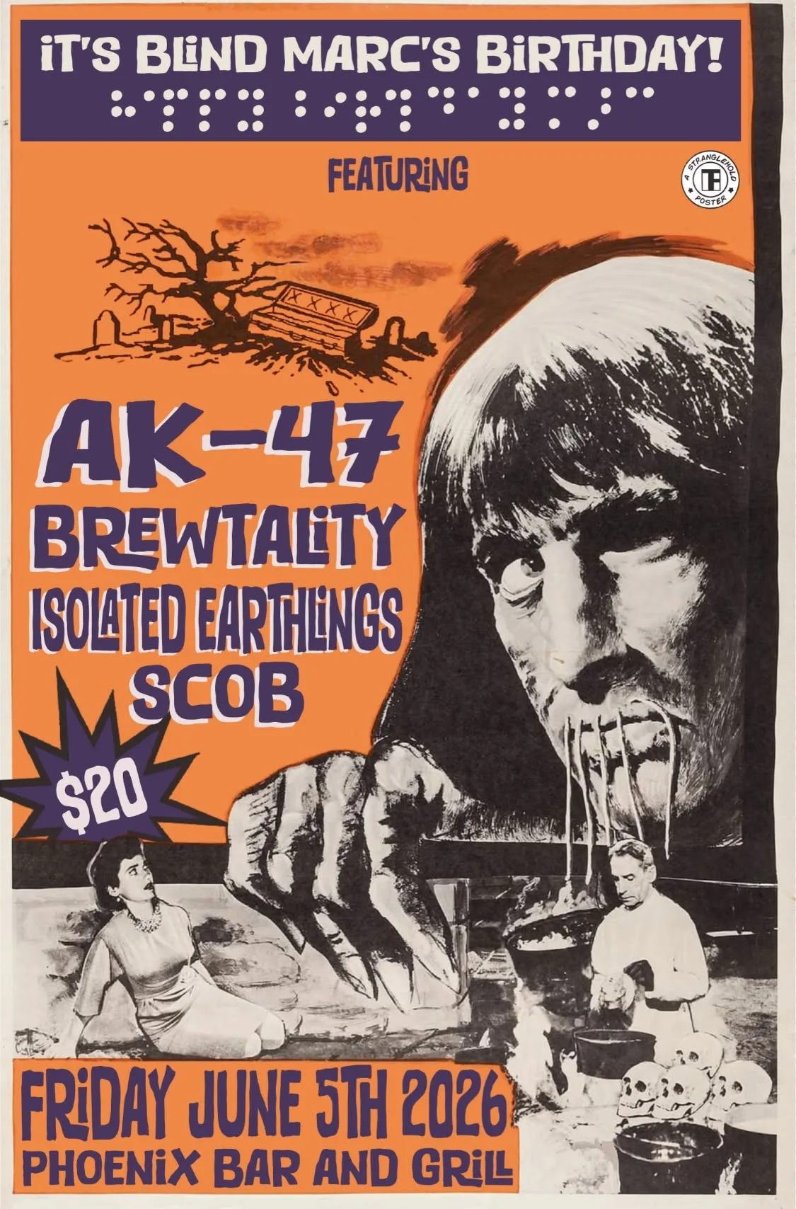AK-47 live at The Phoenix, June 5 2026