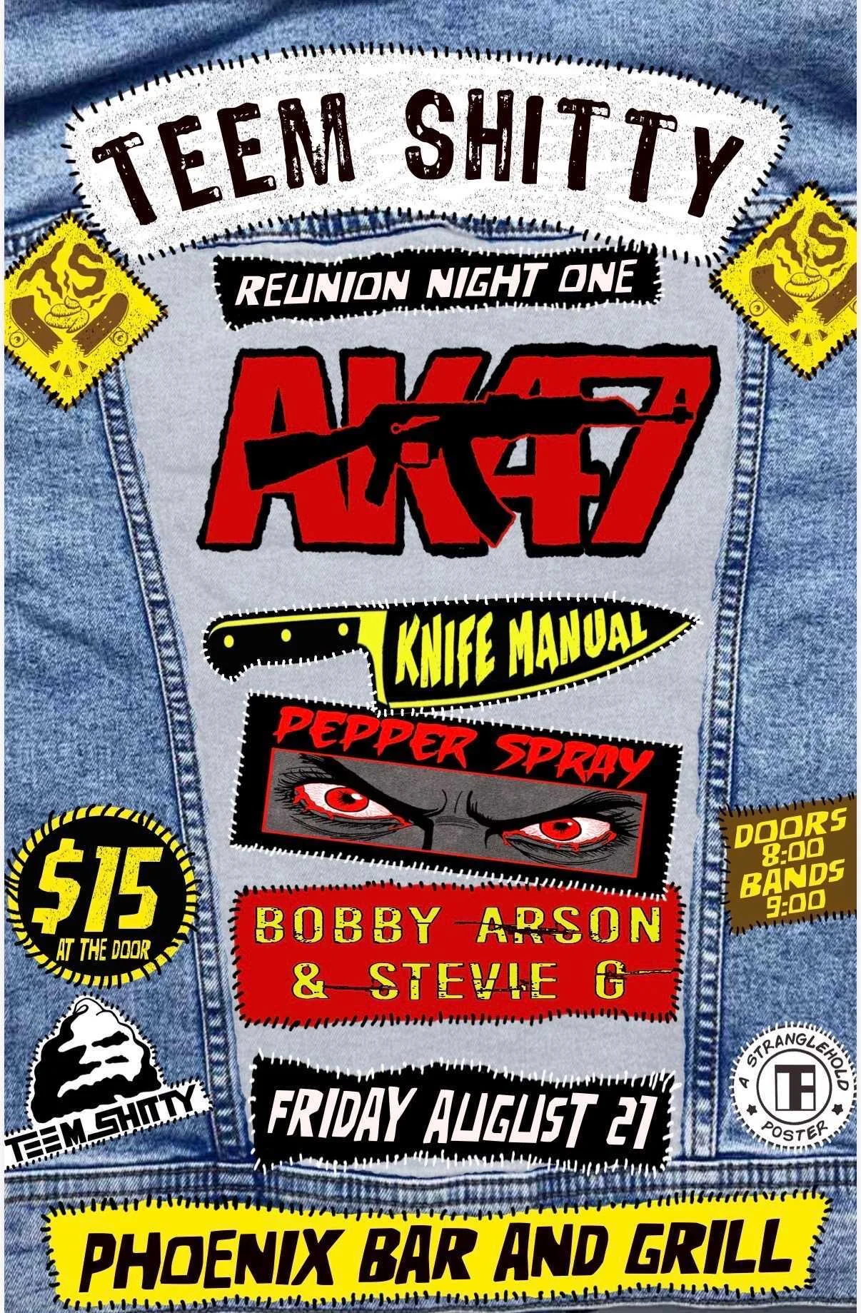 August 21 TEEM SHITTY Reunion Night One Show