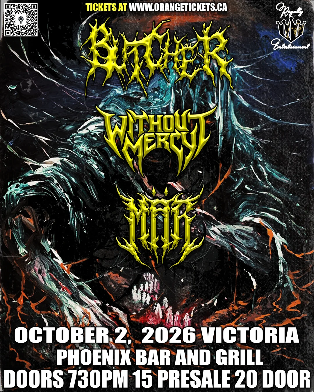 October 2 Butcher Show