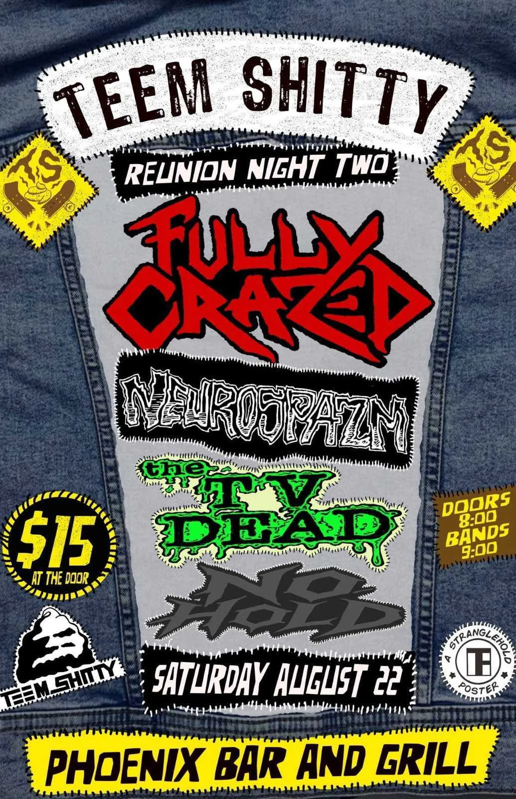 TEEM SHITTY Reunion Night Two live at The Phoenix, August 22 2026